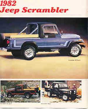 1982 Jeep Auto Advertising